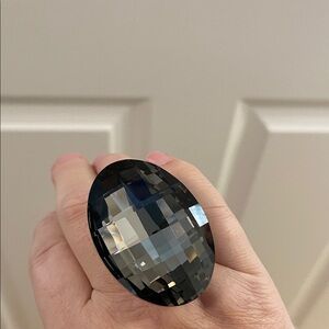 Super fun enormous 2 inch faux jewel ring